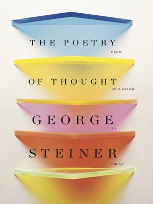 cover image of The Poetry of Thought